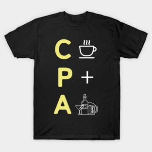 Funny CPA Certified Public Accountant Accounting Auditor Bookkeeper Tax Season T-Shirt